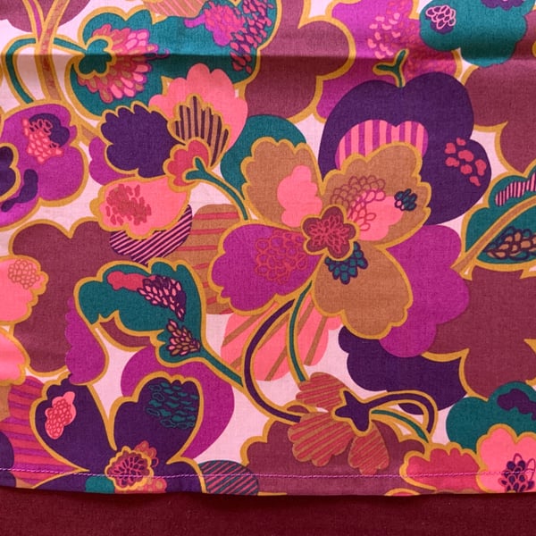 Handmade Liberty Tana Lawn Cotton Handkerchief – Prospect Flower floral design