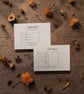 Autumn Floral Wedding RSVP
