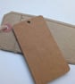 Gift Tags - terracotta vintage silk and lace, with reclaimed curtain textiles  - Image 9