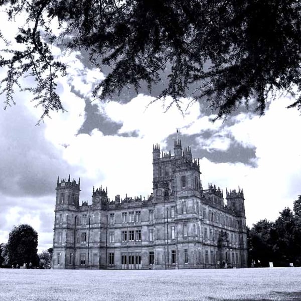 Highclere Castle Downton Abbey England UK Photograph Print