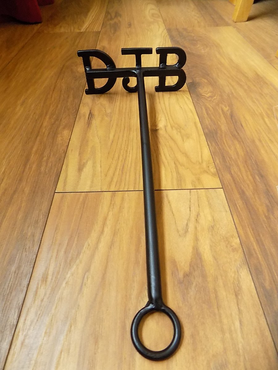 Custom Branding Iron....................Wrought Iron (Forged Steel)