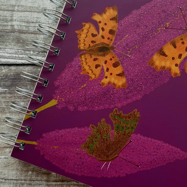 Comma Butterfly Notebook