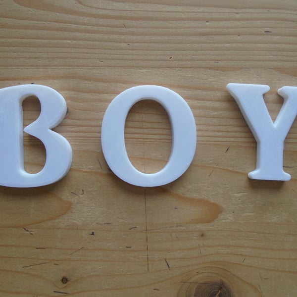 Boy Self Adhesive letters 