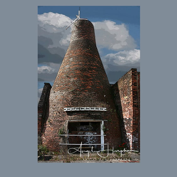 Fine Art Colour Photograph Grade II listed Cementation Furnace Sheffield