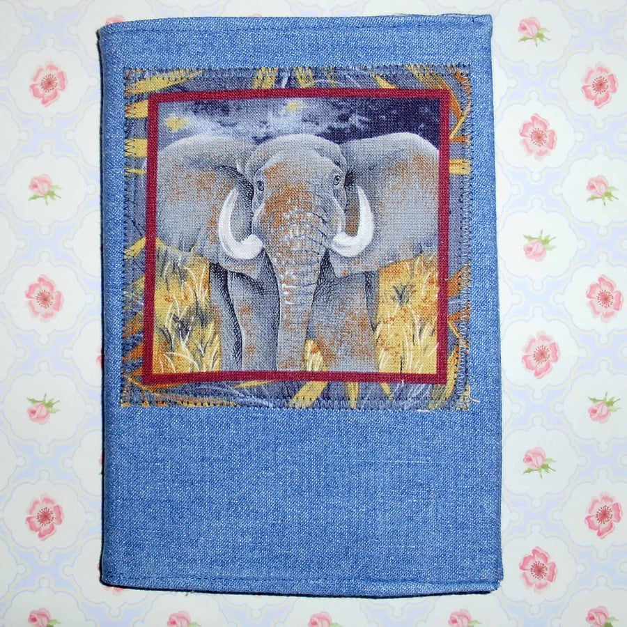 Diary 2013 - denim with elephant