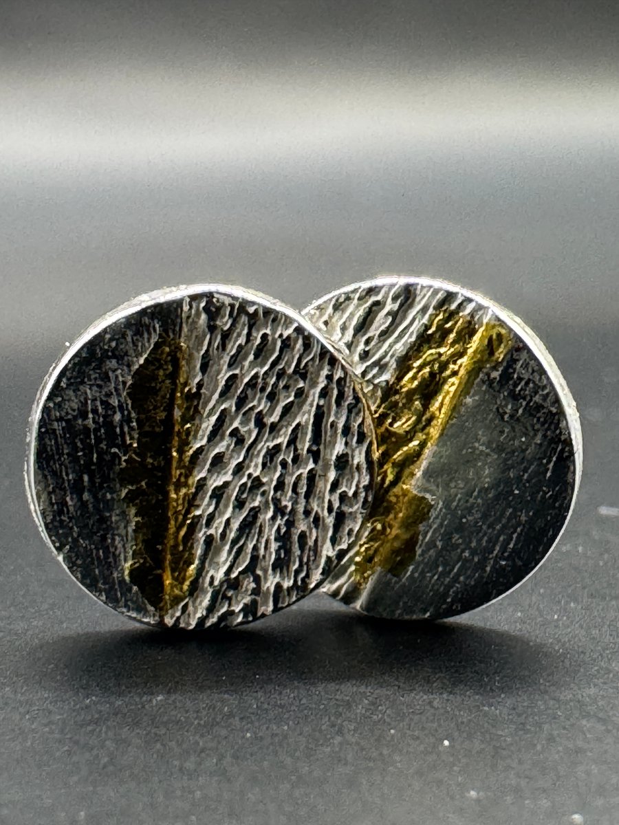 Silver Circle Earrings