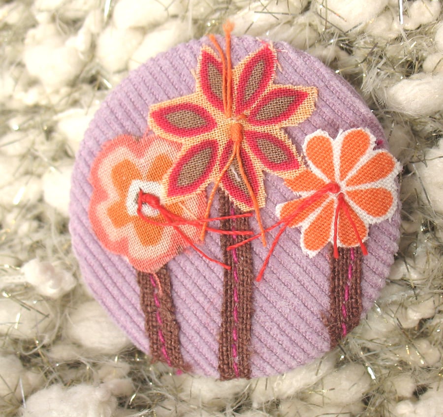 Flower pin