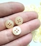10mm, 4-hole off-white buttons in packs of 20, 50 or 100, small buttons - Image 6