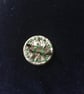 Liberty Print Dorset Singleton Button Brooch, ‘Cranford’, Green - Image 3