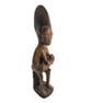 Yoruba maternity statue, nigerian tribal art, west african woman sculpture,