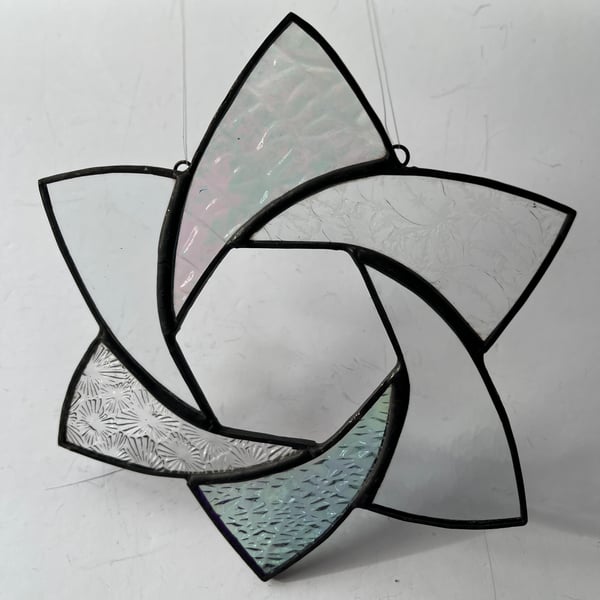 Perfectly Imperfect Stained Glass Star 