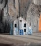 Wonky Driftwood Hoose, Driftwood Art from Scotland No7.