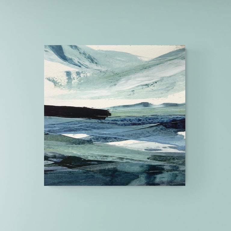 Super Seconds 7x7" Seascape Giclee Art Print - 317