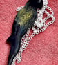 pendant - parrot: yellow over dark blue - Image 2