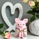 Cupid McCreampuff Pig in a Blanket