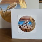 Snow Bunting Card 