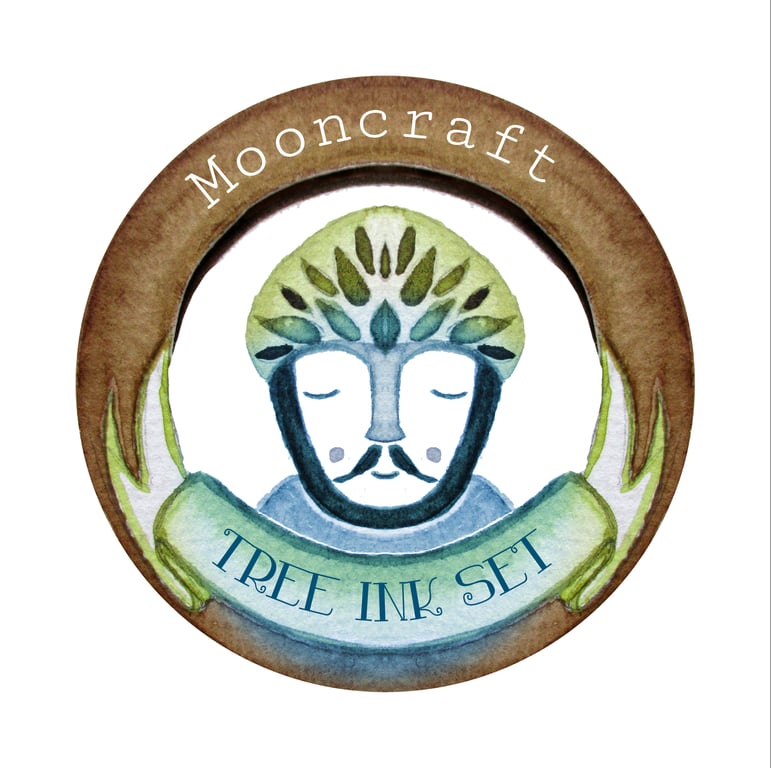 Natural tree ink set