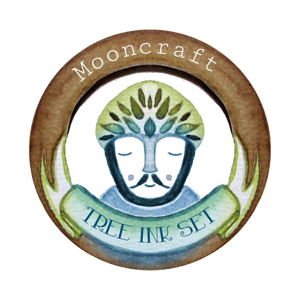 Natural tree ink set