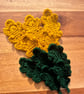 Crochet Oak leaves for different projects, in 2 colours.  - Image 2