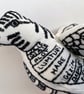 Bird of Peace (Black) created by Sister Stitch artisans in Kosovo - Image 3