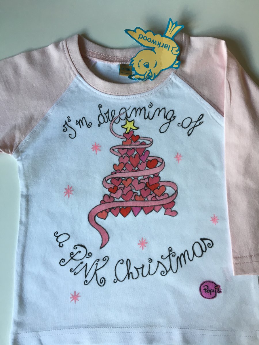 SALE!! PINK XMAS - long sleeves