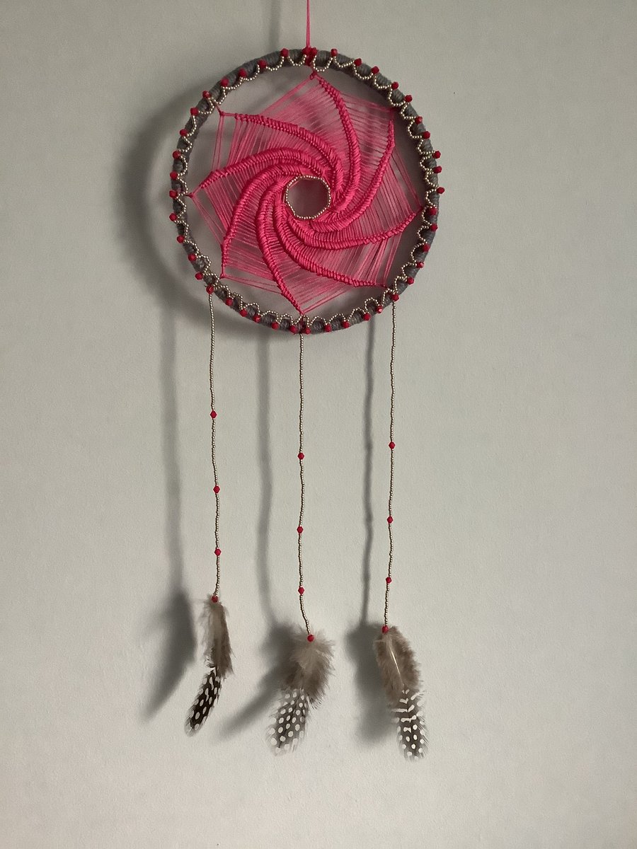 Handmade Single Tier Dreamcatcher 