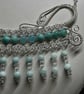 Amazonite Fusion Wire Wrapped Necklace - Image 6