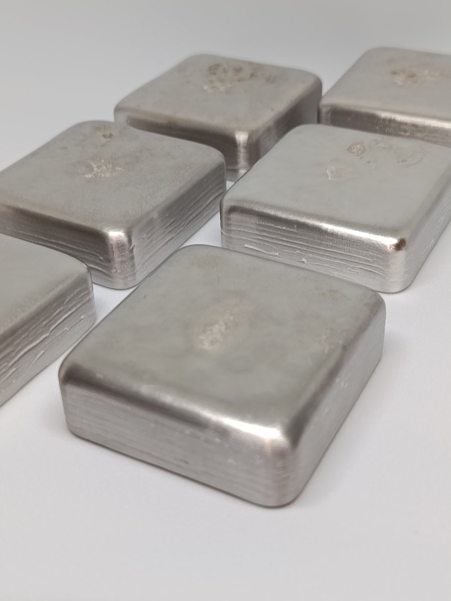 Lead-Free Refined Pewter Ingot 250g – Hand Cast for Jewellery & Metalworking