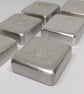 Lead-Free Refined Pewter Ingot 100g – Hand Cast for Jewellery & Metalworking