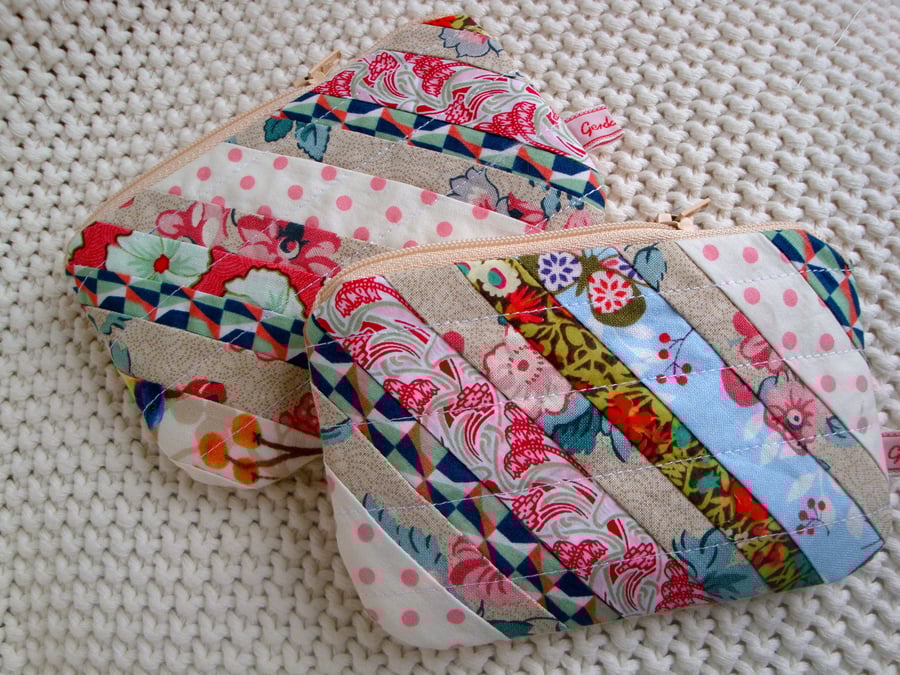 Cotton Purse - Patchwork Purse 
