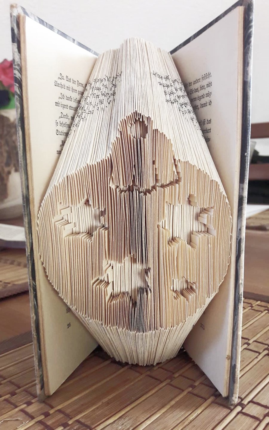 Christmas Bauble COMBI Book Folding Pattern - EMAILED PDF PATTERN