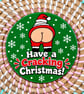 Set of 4 Christmas Coasters Adult Humour funny gift - Image 6