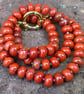 Red Jasper Hand Knotted Beaded Gemstone Necklace - Image 9