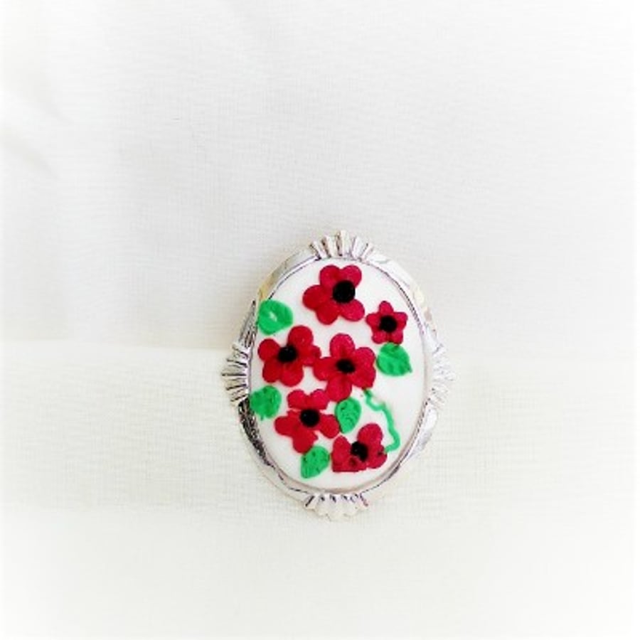 Poppy Collection Brooch