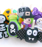 Make Your Own felt Halloween Garland Kit. Sewing pattern. Felt kit. Sew Your Own