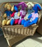 Bunny Rabbit. Soft Toy for Baby or Toddler. Includes Jacket for when over Three.