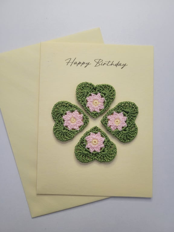 Personalised Clover X Daisy Greeting Card