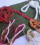 Robin Red Christmas Slow Stitching Kit large - vintage and reclaimed textiles - Image 10
