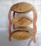 Three drawer oak and rose trinket box - Image 4