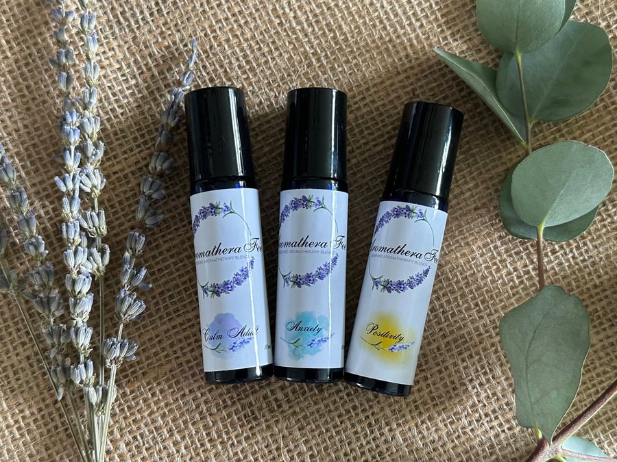 Magic Trio For Anxiety Rollerball Set – Aromatherapy essential oil 10ml 