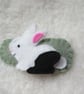 Rabbit hair clips - Image 3