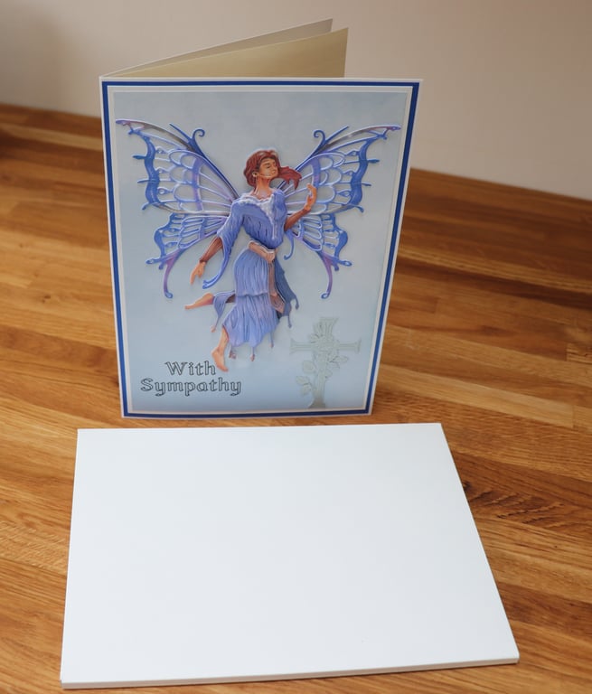 Angel with Butterfly wings, Peace.