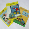 3 Vintage 1960s Feltcraft Booklets