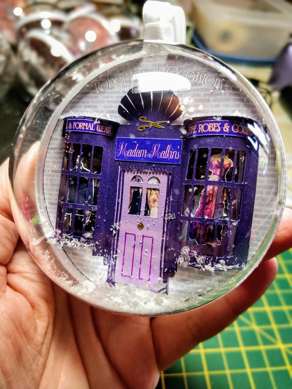 Wizard robe shop - bauble decoration