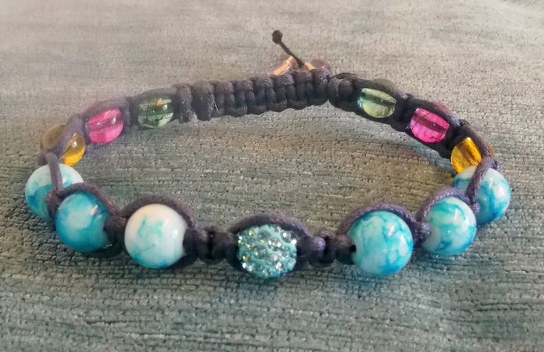 Glass bead Handmade bracelet