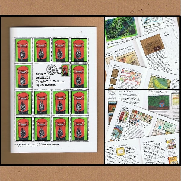 Open the Envelope - a mail art zine of postal art & craft