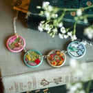 Four Seasons Disc Necklace