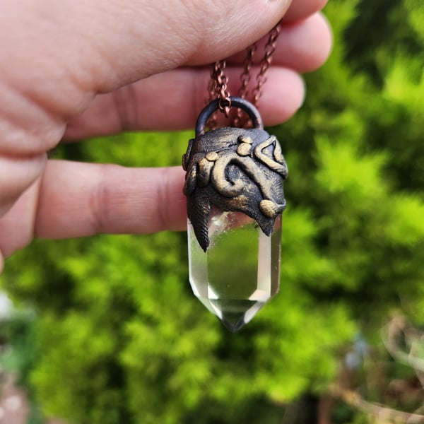 Citrine pendant Gemstone. crystal Jewellery gifts