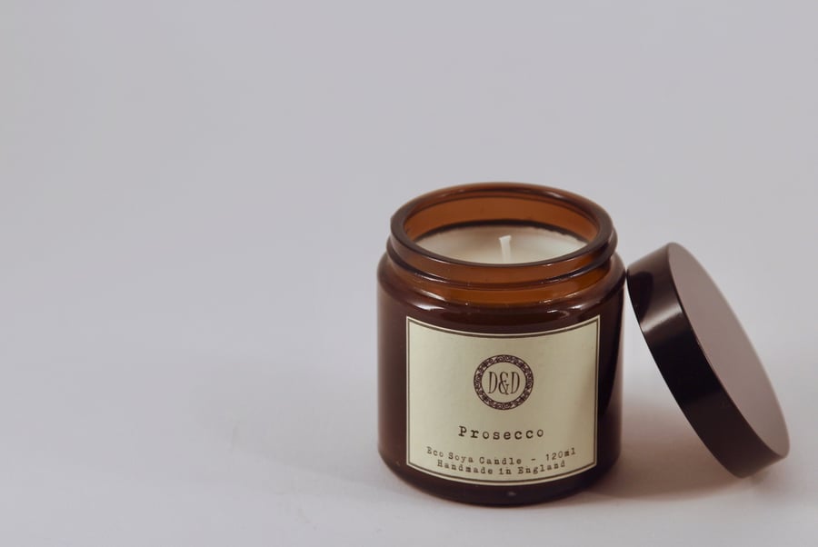  Eco soya scented candle - Prosecco 120 ml