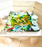 Mini Fused Glass Square Vase - Image 6